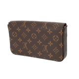LOUIS VUITTON ルイヴィトン モノグラム ポシェットフェリシー ブラウン M81896 レディース モノグラムキャンバス ショルダーバッグ Aランク 中古 銀蔵