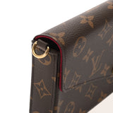 LOUIS VUITTON ルイヴィトン モノグラム ポシェットフェリシー ブラウン M81896 レディース モノグラムキャンバス ショルダーバッグ Aランク 中古 銀蔵