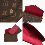 LOUIS VUITTON ルイヴィトン モノグラム ポシェットフェリシー ブラウン M81896 レディース モノグラムキャンバス ショルダーバッグ Aランク 中古 銀蔵