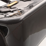 LOUIS VUITTON ルイヴィトン モノグラムヴェルニ ウィルシャー PM アマラント M93641 レディース ヴェルニ ハンドバッグ ABランク 中古 銀蔵
