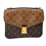 LOUIS VUITTON ルイヴィトン モノグラムリバース ポシェットメティス MM ブラウン M44876 レディース モノグラムキャンバス 2WAYバッグ ABランク 中古 銀蔵