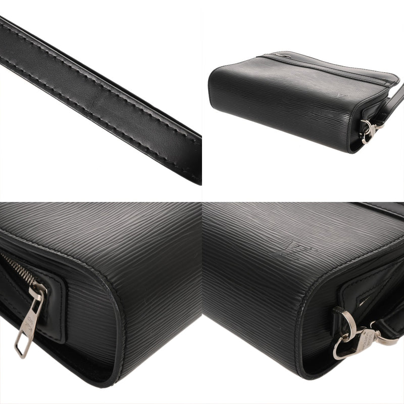 LOUIS VUITTON ルイヴィトン エピ オシュ ノワール M59362 メンズ レザー セカンドバッグ Bランク 中古 銀蔵