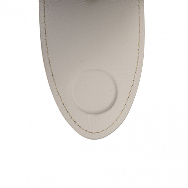 GOYARD ゴヤール ユニバーサル バッグクリップ ホワイト ユニセックス レザー ブランド小物 Aランク 中古 銀蔵