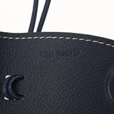 GOYARD ゴヤール ユニバーサル バッグクリップ ネイビー ユニセックス レザー ブランド小物 Aランク 中古 銀蔵