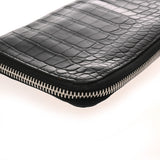 LOUIS VUITTON ルイヴィトン ジッピーウォレット ヴェルティカル ノワール N91548 メンズ クロコダイル 長財布 Bランク 中古 銀蔵