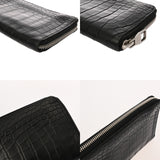 LOUIS VUITTON ルイヴィトン ジッピーウォレット ヴェルティカル ノワール N91548 メンズ クロコダイル 長財布 Bランク 中古 銀蔵