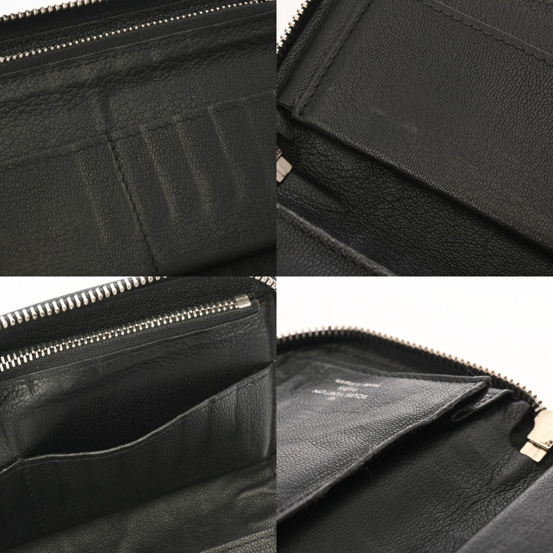 LOUIS VUITTON ルイヴィトン ジッピーウォレット ヴェルティカル ノワール N91548 メンズ クロコダイル 長財布 Bランク 中古 銀蔵