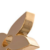 LOUIS VUITTON ルイヴィトン モノグラム バッグチャーム フルール ドゥ ブラック/ゴールド M67119 レディース メタル キーホルダー ABランク 中古 銀蔵