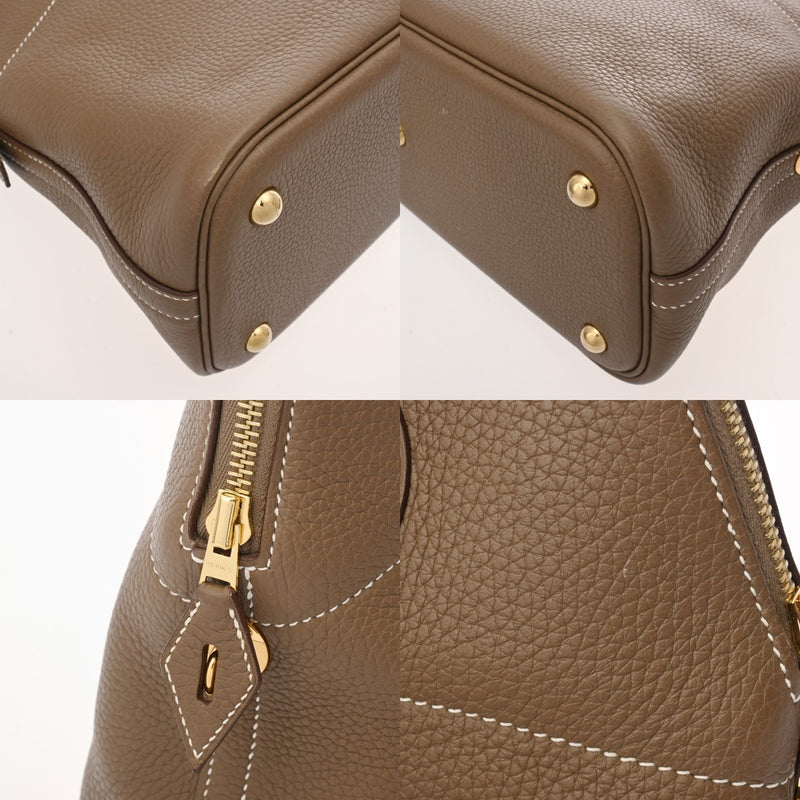 HERMES エルメス ボリード 31 2WAY エトゥープ Y刻印(2020年頃) レディース トリヨンクレマンス ハンドバッグ Aランク 中古 銀蔵