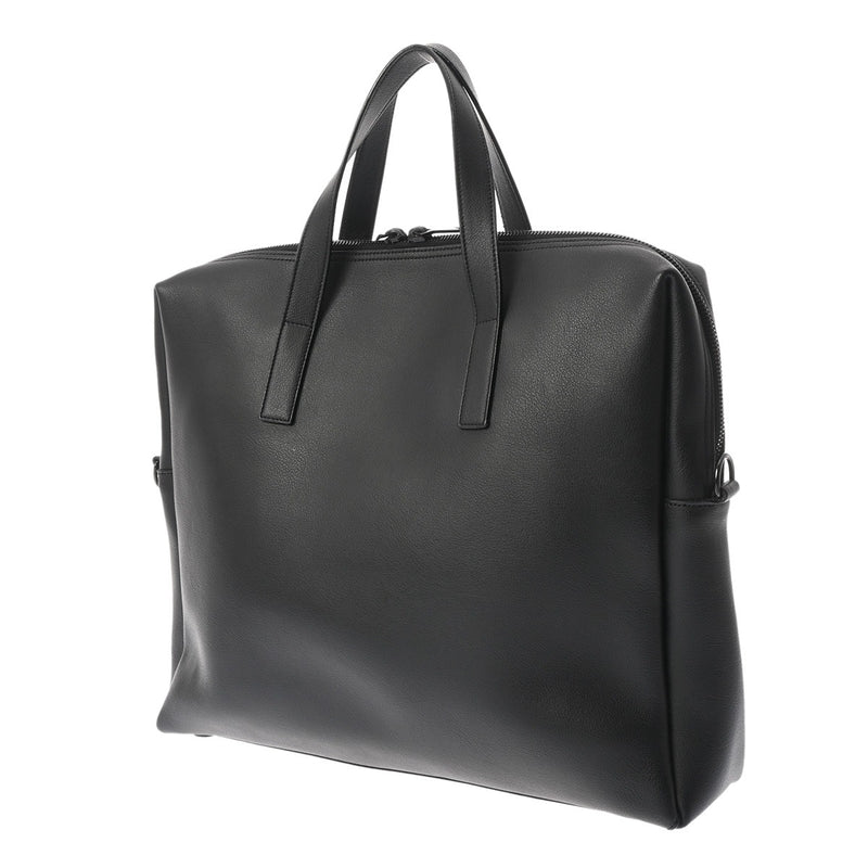 SAINT LAURENT サンローラン ブリーフケース ブラック メンズ レザー ビジネスバッグ ABランク 中古 銀蔵