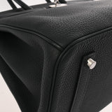 HERMES エルメス バーキン35 ヴェルソ ヴェール系/ブルー系 □R刻印(2014年頃) ユニセックス トゴ ハンドバッグ Aランク 中古 銀蔵