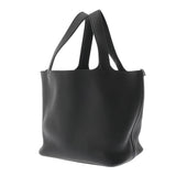 HERMES エルメス ピコタンロック MM ブラック Z刻印(2021年頃) レディース トリヨンクレマンス ハンドバッグ Aランク 中古 銀蔵