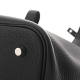 HERMES エルメス ピコタンロック MM ブラック Z刻印(2021年頃) レディース トリヨンクレマンス ハンドバッグ Aランク 中古 銀蔵