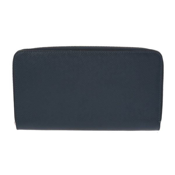 LOUIS VUITTON ルイヴィトン タイガ ジッピーオーガナイザー オセアン M30515 メンズ レザー 長財布 Aランク 中古 銀蔵