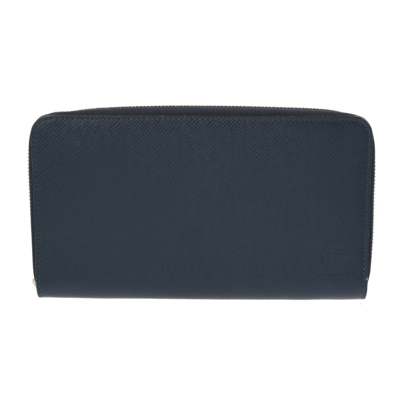 LOUIS VUITTON ルイヴィトン タイガ ジッピーオーガナイザー オセアン M30515 メンズ レザー 長財布 Aランク 中古 銀蔵