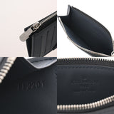 LOUIS VUITTON ルイヴィトン LVアエログラム コインカードホルダー ネイビー M82084 メンズ レザー コインケース 新同 中古 銀蔵