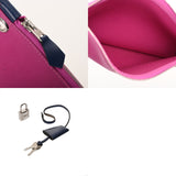 HERMES エルメス エールバッグ ジップ PM マグノリア/ブルー系 C刻印(2018年頃) レディース トワルミリタリー/ヴァッシュハンター 2WAYバッグ Bランク 中古 銀蔵