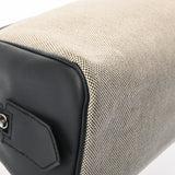 HERMES エルメス カヴール ブルー系/エクリュ レディース ヴォースイフト トワルアッシュ ポーチ Aランク 中古 銀蔵