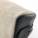 HERMES エルメス カヴール ブルー系/エクリュ レディース ヴォースイフト トワルアッシュ ポーチ Aランク 中古 銀蔵