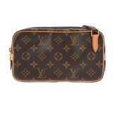 LOUIS VUITTON ルイヴィトン モノグラム マルリーバンドリエール ブラウン M51828 レディース モノグラムキャンバス ショルダーバッグ ABランク 中古 銀蔵