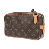LOUIS VUITTON ルイヴィトン モノグラム マルリーバンドリエール ブラウン M51828 レディース モノグラムキャンバス ショルダーバッグ ABランク 中古 銀蔵