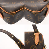 LOUIS VUITTON ルイヴィトン モノグラム マルリーバンドリエール ブラウン M51828 レディース モノグラムキャンバス ショルダーバッグ ABランク 中古 銀蔵
