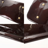 LOUIS VUITTON ルイヴィトン モノグラムヴェルニ アルマ GM アマラント M93595 レディース モノグラムヴェルニ ハンドバッグ Bランク 中古 銀蔵