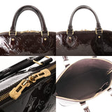 LOUIS VUITTON ルイヴィトン モノグラムヴェルニ アルマ GM アマラント M93595 レディース モノグラムヴェルニ ハンドバッグ Bランク 中古 銀蔵