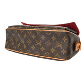 LOUIS VUITTON ルイヴィトン モノグラム ヴィバシテ MM セミショルダー ブラウン M51164 レディース モノグラムキャンバス ショルダーバッグ Bランク 中古 銀蔵