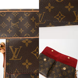 LOUIS VUITTON ルイヴィトン モノグラム ヴィバシテ MM セミショルダー ブラウン M51164 レディース モノグラムキャンバス ショルダーバッグ Bランク 中古 銀蔵