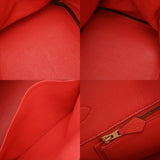 HERMES エルメス バーキン 35 ローズジャイプール □R刻印(2014年頃) レディース トリヨンクレマンス ハンドバッグ Aランク 中古 銀蔵