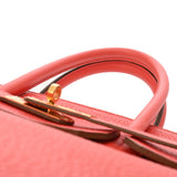 HERMES エルメス バーキン 35 ローズジャイプール □R刻印(2014年頃) レディース トリヨンクレマンス ハンドバッグ Aランク 中古 銀蔵