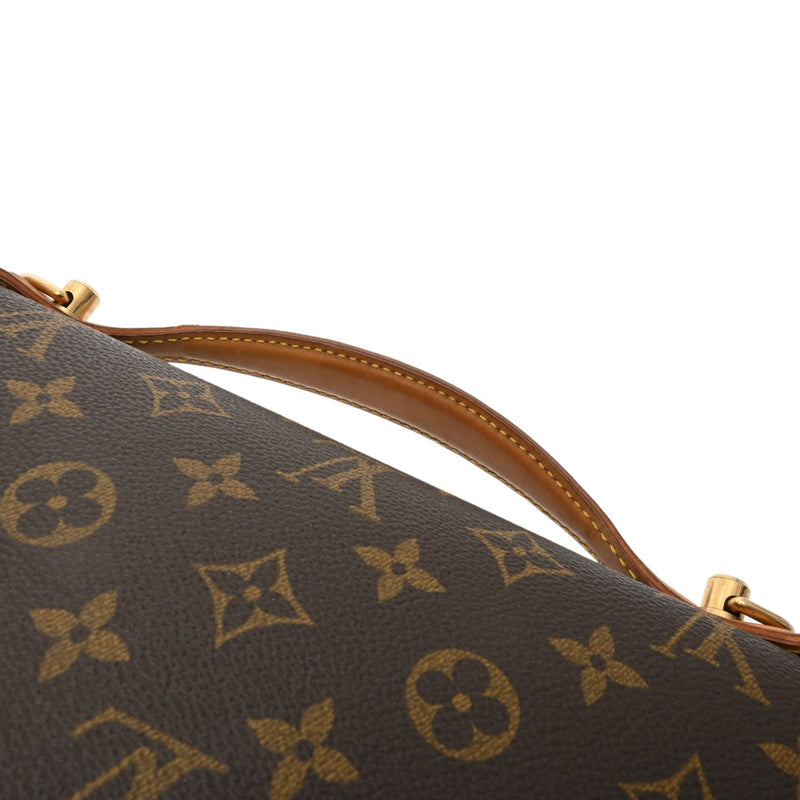 LOUIS VUITTON ルイヴィトン モノグラム ベルエア 2WAY ブラウン M51122 ユニセックス モノグラムキャンバス ハンドバッグ Bランク 中古 銀蔵