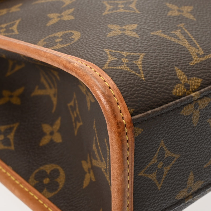 LOUIS VUITTON ルイヴィトン モノグラム ベルエア 2WAY ブラウン M51122 ユニセックス モノグラムキャンバス ハンドバッグ Bランク 中古 銀蔵
