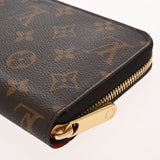 LOUIS VUITTON ルイヴィトン モノグラム ジッピーウォレット コクリコ M41896 ユニセックス モノグラムキャンバス 長財布 Aランク 中古 銀蔵