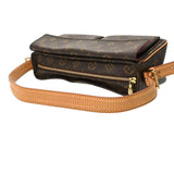 LOUIS VUITTON ルイヴィトン モノグラム ヴィバシテ MM セミショルダー ブラウン M51164 レディース モノグラムキャンバス ショルダーバッグ Bランク 中古 銀蔵