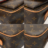 LOUIS VUITTON ルイヴィトン モノグラム ヴィバシテ MM セミショルダー ブラウン M51164 レディース モノグラムキャンバス ショルダーバッグ Bランク 中古 銀蔵