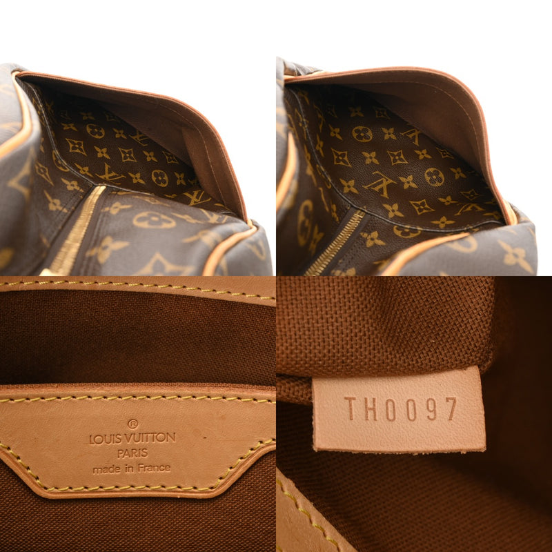 LOUIS VUITTON ルイヴィトン モノグラム キャリーオール ブラウン M40074 レディース モノグラムキャンバス ボストンバッグ Bランク 中古 銀蔵