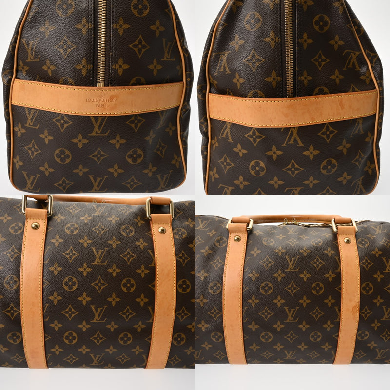 LOUIS VUITTON ルイヴィトン モノグラム キャリーオール ブラウン M40074 レディース モノグラムキャンバス ボストンバッグ Bランク 中古 銀蔵