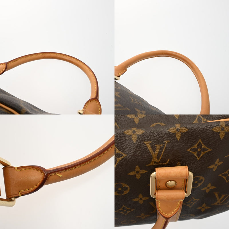 LOUIS VUITTON ルイヴィトン モノグラム キャリーオール ブラウン M40074 レディース モノグラムキャンバス ボストンバッグ Bランク 中古 銀蔵