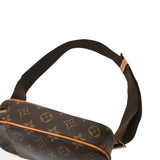 LOUIS VUITTON ルイヴィトン モノグラム ポシェットガンジュ ブラウン M51870 メンズ モノグラムキャンバス ボディバッグ ABランク 中古 銀蔵