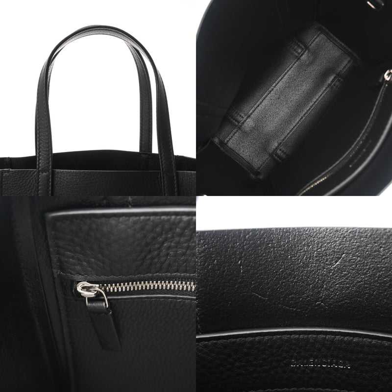 BALENCIAGA バレンシアガ エブリデイ XXS 2WAY ブラック 551815 レディース レザー トートバッグ Aランク 中古 銀蔵