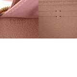 LOUIS VUITTON ルイヴィトン ダミエアズール ポルトフォイユ クレマンス ローズバレリーヌ N61264 レディース ダミエキャンバス 長財布 Bランク 中古 銀蔵