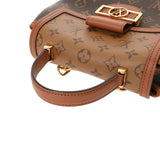 LOUIS VUITTON ルイヴィトン モノグラムリバース ドーフィーヌ バックパック ブラウン M45142 レディース モノグラムキャンバス リュック・デイパック Aランク 中古 銀蔵