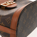 LOUIS VUITTON ルイヴィトン モノグラムリバース ドーフィーヌ バックパック ブラウン M45142 レディース モノグラムキャンバス リュック・デイパック Aランク 中古 銀蔵