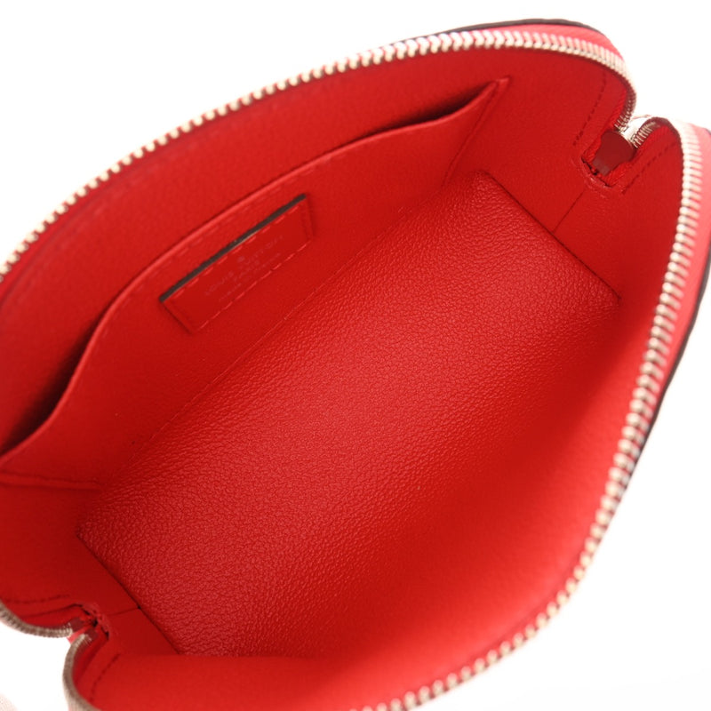 LOUIS VUITTON ルイヴィトン エピ ポシェットコスメティック コクリコ M41114 ユニセックス レザー ポーチ Aランク 中古 銀蔵