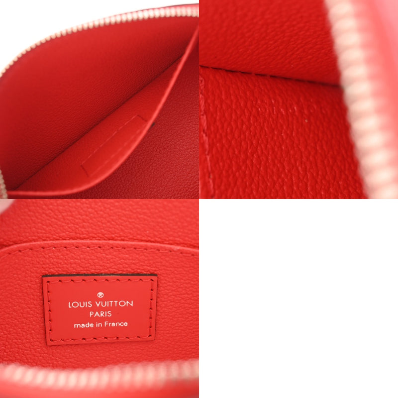 LOUIS VUITTON ルイヴィトン エピ ポシェットコスメティック コクリコ M41114 ユニセックス レザー ポーチ Aランク 中古 銀蔵