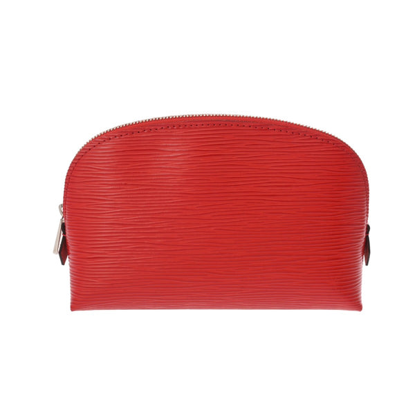 LOUIS VUITTON ルイヴィトン エピ ポシェットコスメティック コクリコ M41114 ユニセックス レザー ポーチ Aランク 中古 銀蔵