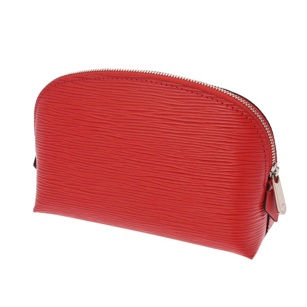 LOUIS VUITTON ルイヴィトン エピ ポシェットコスメティック コクリコ M41114 ユニセックス レザー ポーチ Aランク 中古 銀蔵