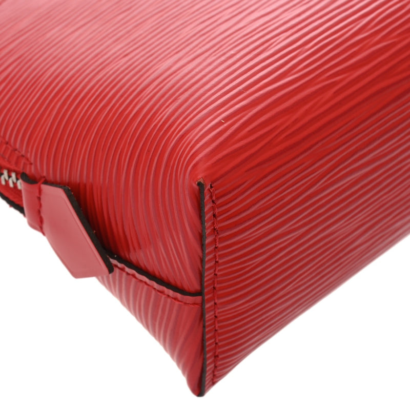 LOUIS VUITTON ルイヴィトン エピ ポシェットコスメティック コクリコ M41114 ユニセックス レザー ポーチ Aランク 中古 銀蔵